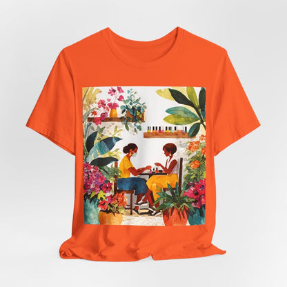 Black Owned Nail Shop Shirt - Afrocentric Art by The Trini Gee