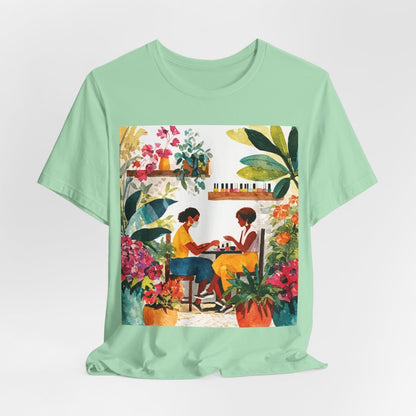Black Owned Nail Shop Shirt - Afrocentric Art by The Trini Gee
