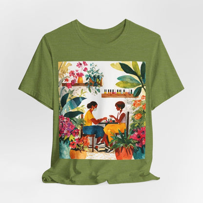 Black Owned Nail Shop Shirt - Afrocentric Art by The Trini Gee
