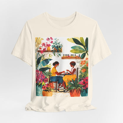 Black Owned Nail Shop Shirt - Afrocentric Art by The Trini Gee