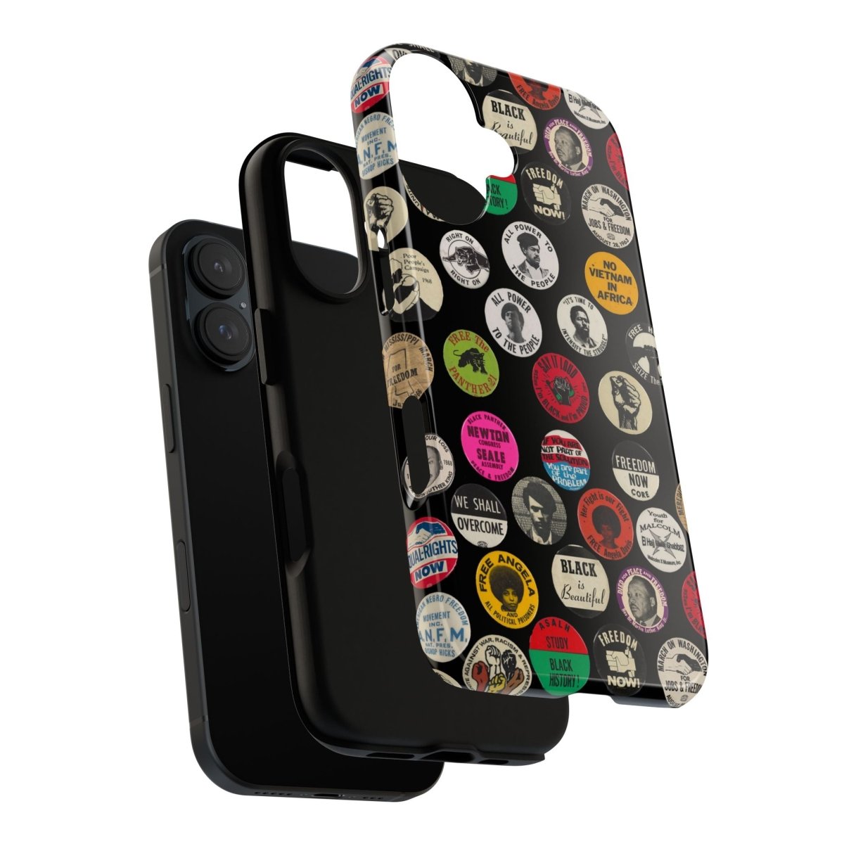 Black Panther Party Phone Case - Afrocentric Art by The Trini Gee