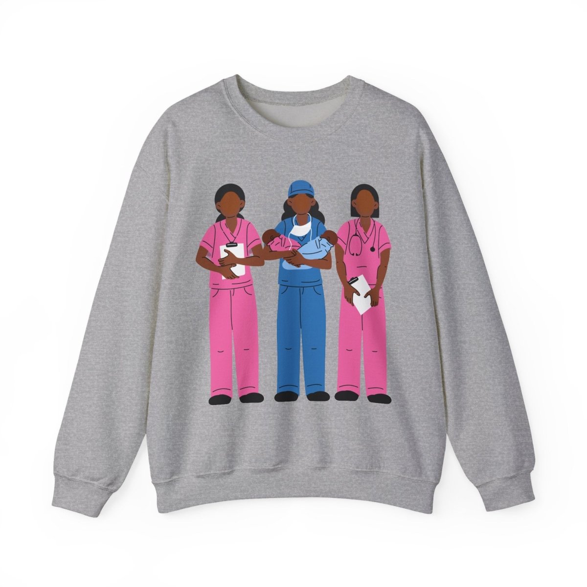 Black Pediatrics Sweatshirt - The Trini Gee