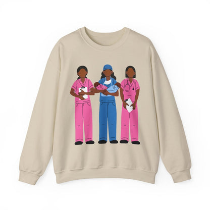 Black Pediatrics Sweatshirt - The Trini Gee