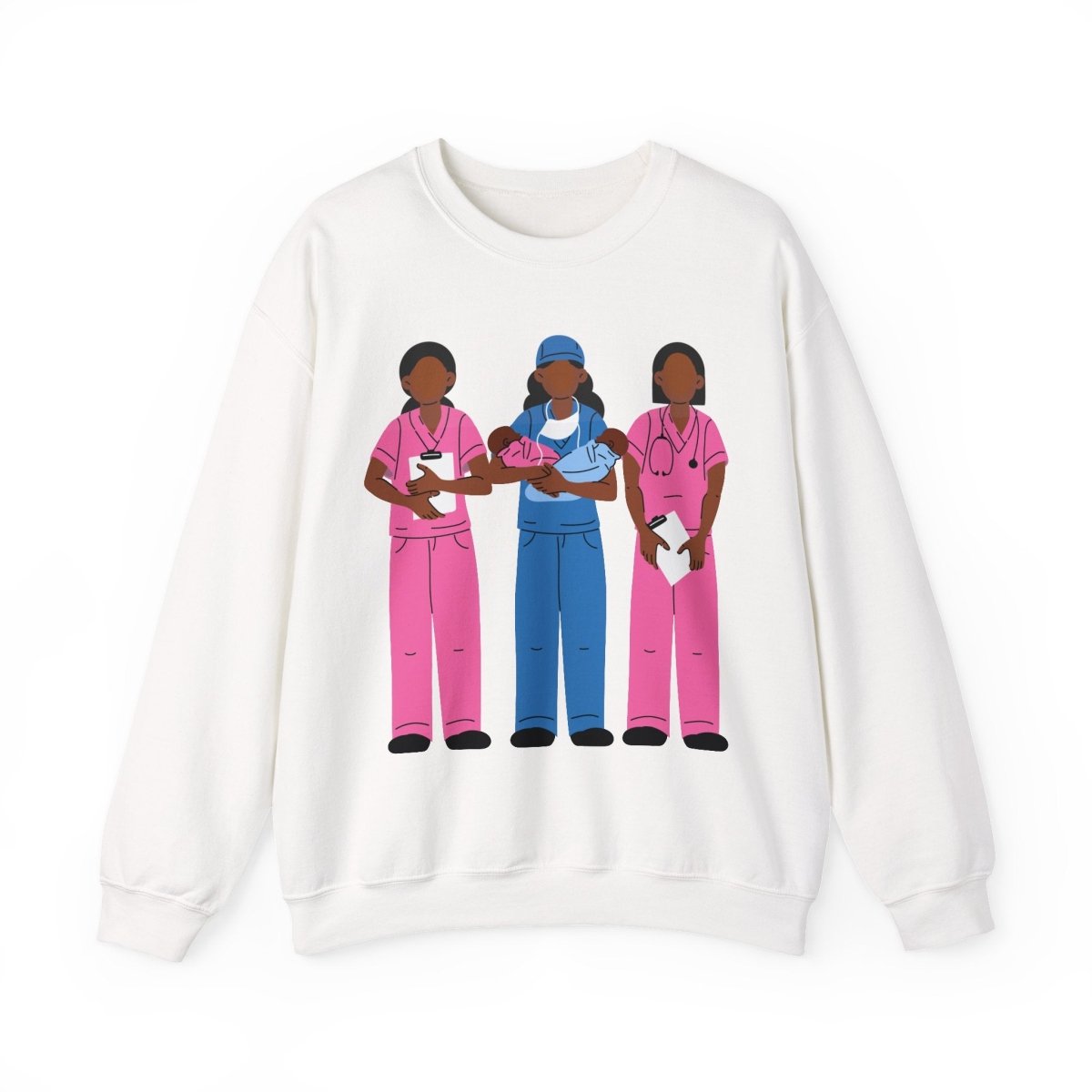 Black Pediatrics Sweatshirt - The Trini Gee