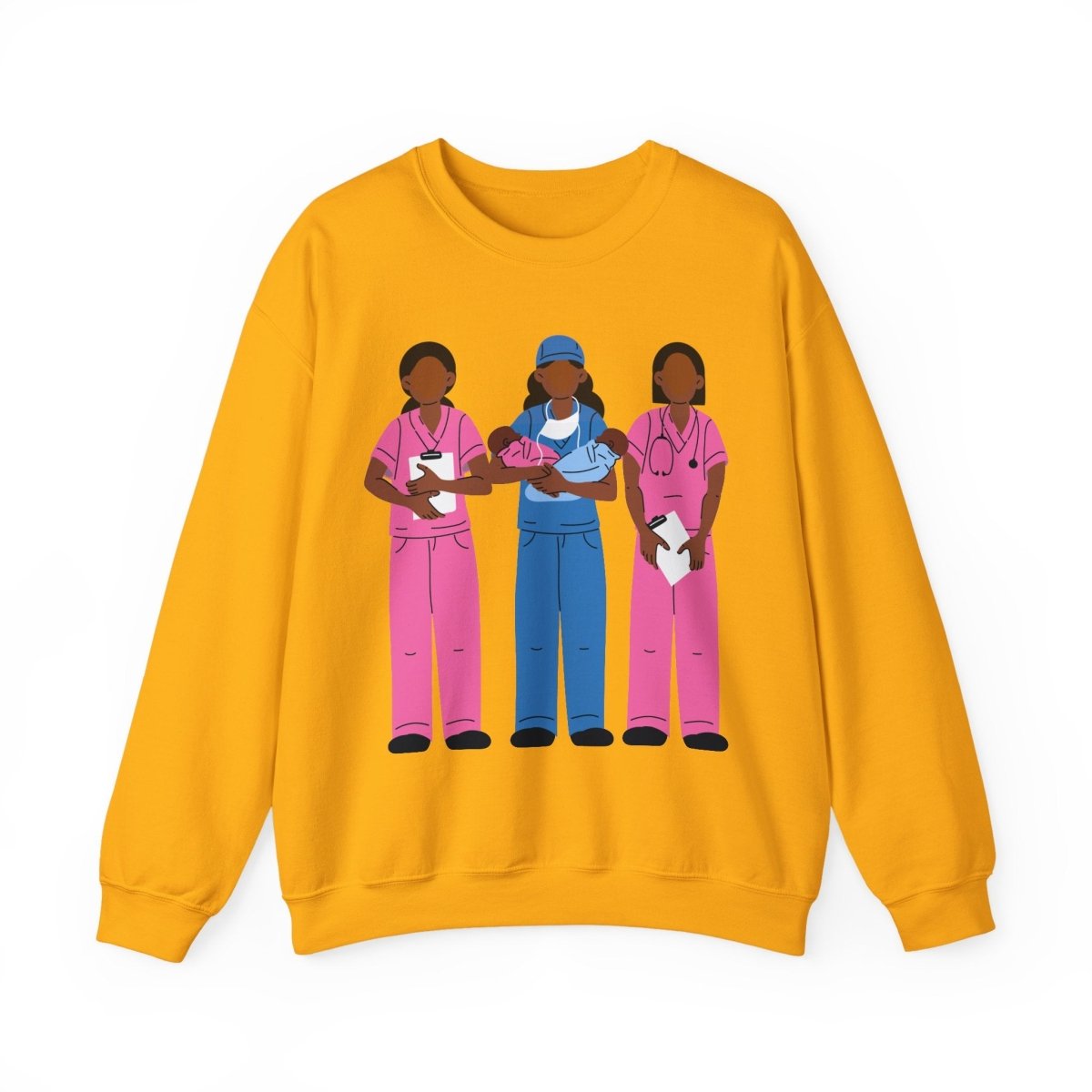 Black Pediatrics Sweatshirt - The Trini Gee