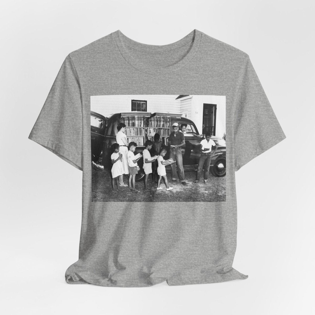 Black Readers Vintage Shirt - Afrocentric Art by The Trini Gee