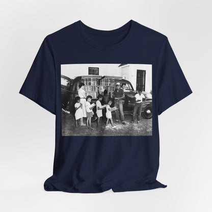 Black Readers Vintage Shirt - Afrocentric Art by The Trini Gee