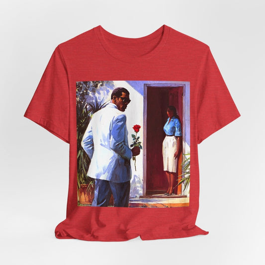 Black Romance Shirt - Afrocentric Art by The Trini Gee