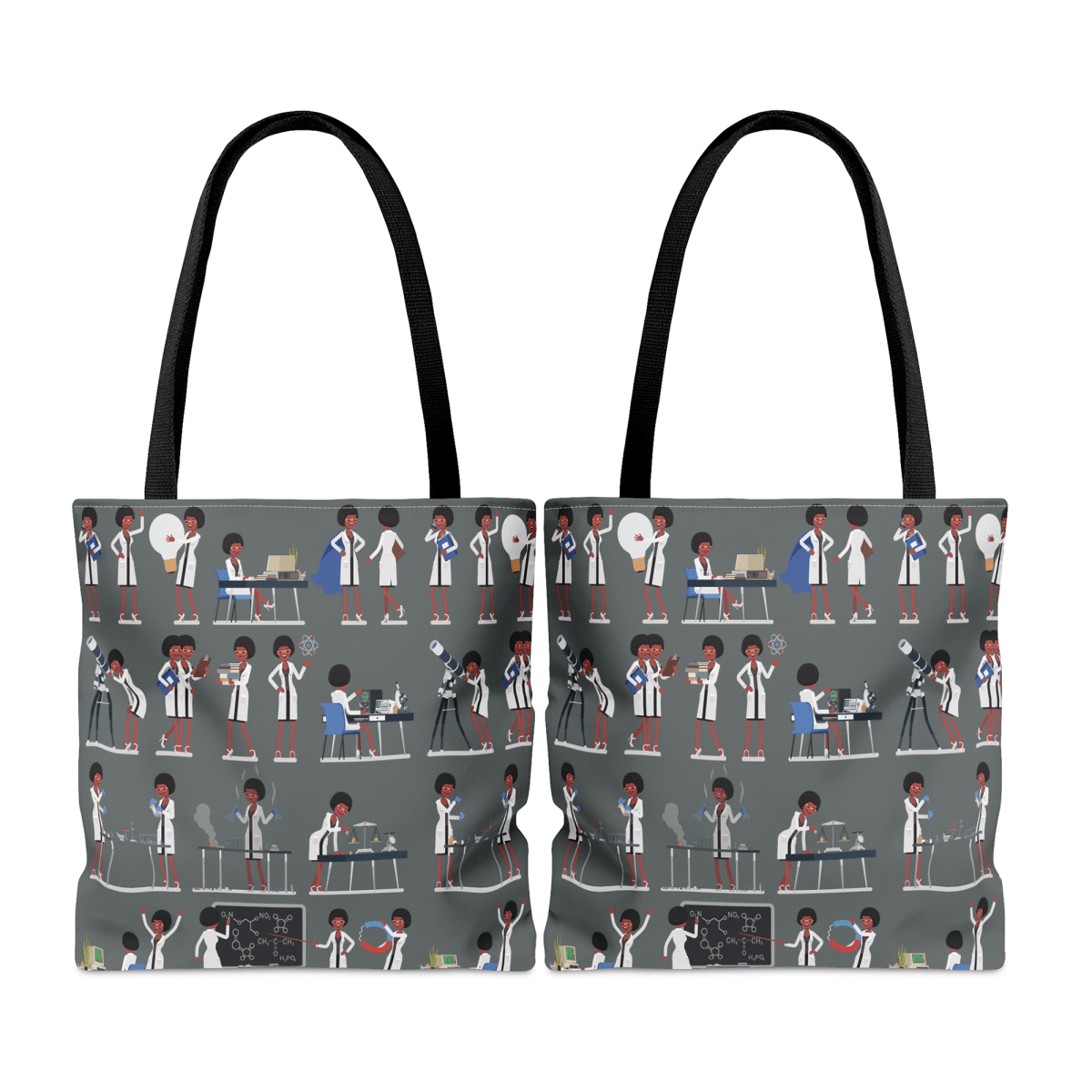 Black Scientist Tote Bag - The Trini Gee
