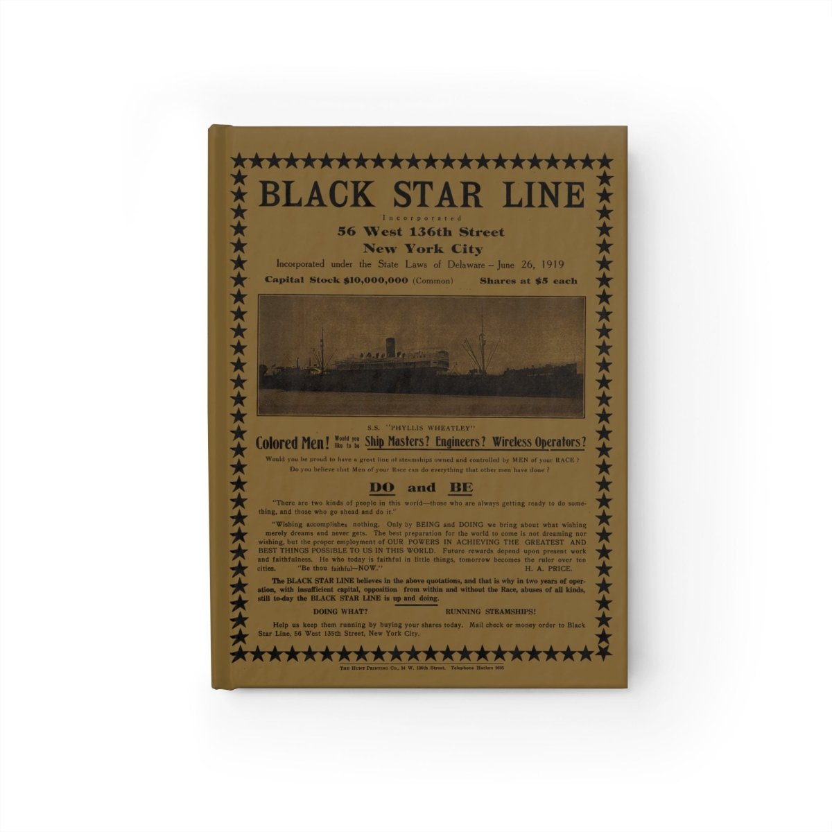 Black Star Line Journal - The Trini Gee