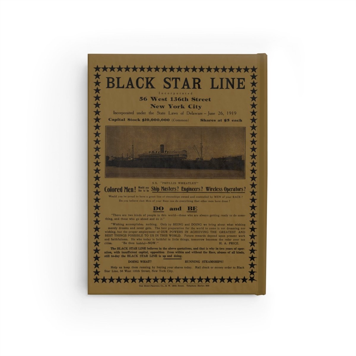 Black Star Line Journal - The Trini Gee