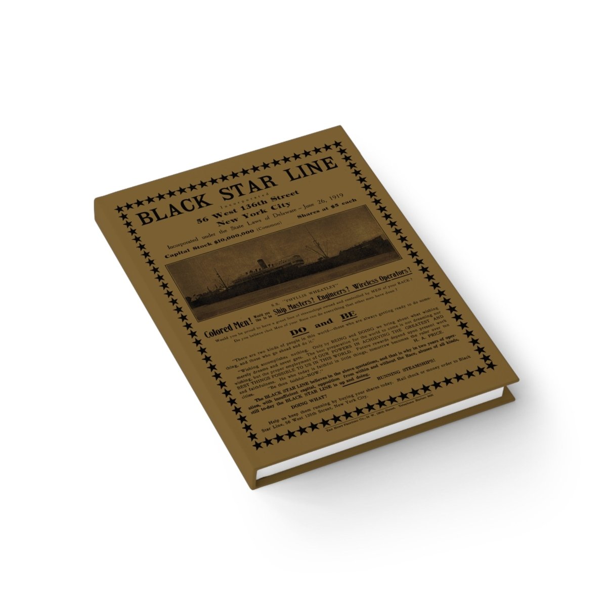 Black Star Line Journal - The Trini Gee