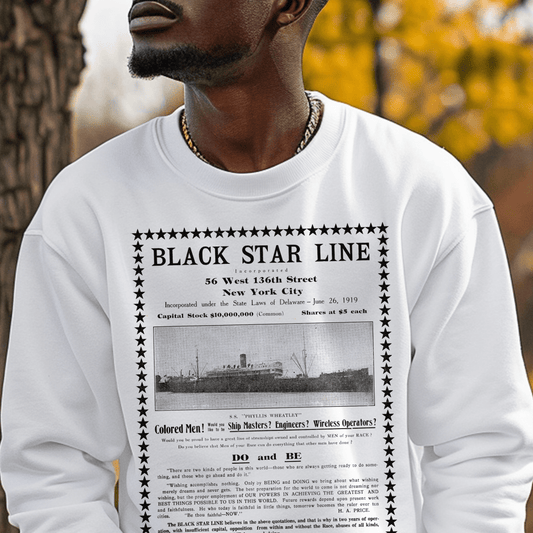Black Star Line Sweatshirt - The Trini Gee