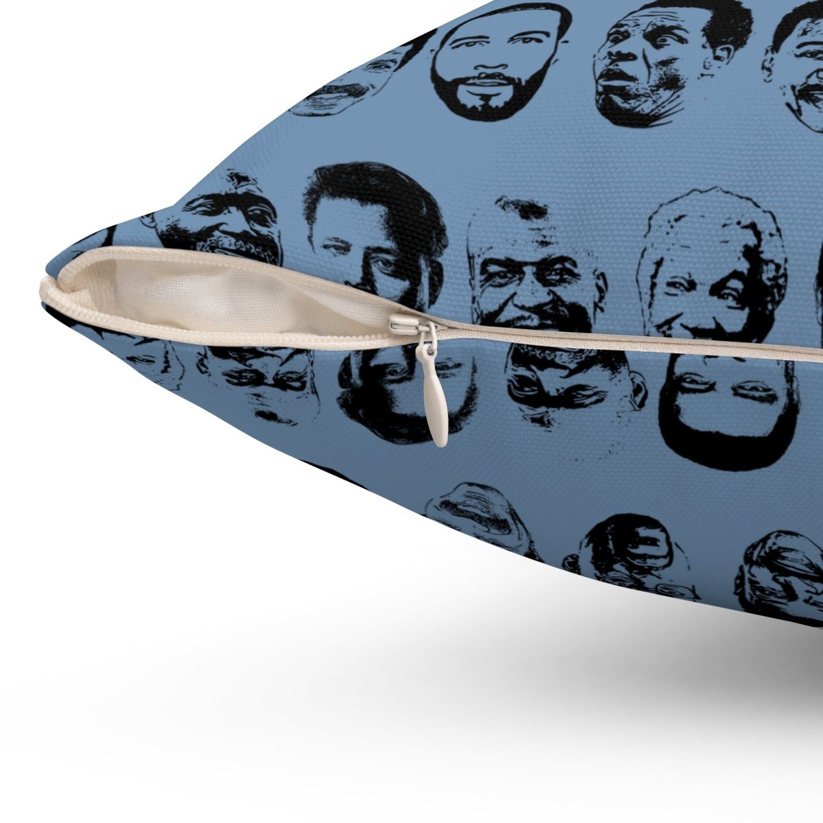 Black TV Dads Pillow - Afrocentric Art by The Trini Gee