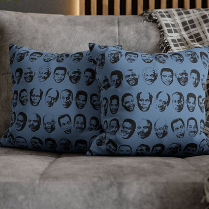 Black TV Dads Pillow - Afrocentric Art by The Trini Gee