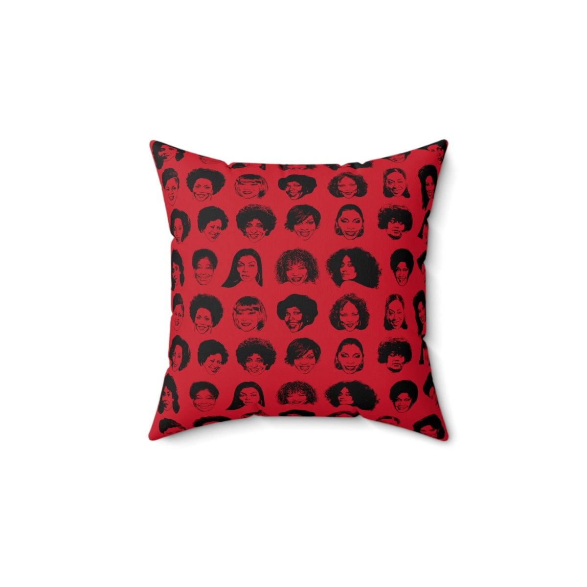 Black TV Moms Pillow - Afrocentric Art by The Trini Gee