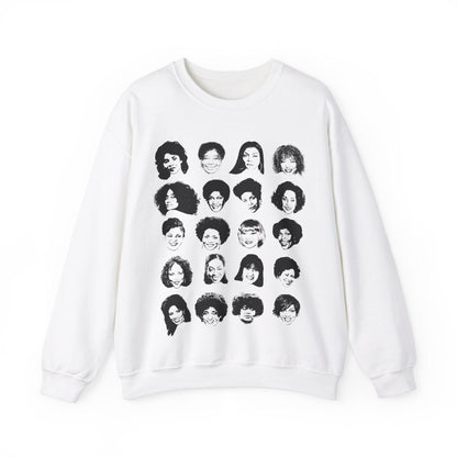 Black TV Moms Sweatshirt - Afrocentric Art by The Trini Gee