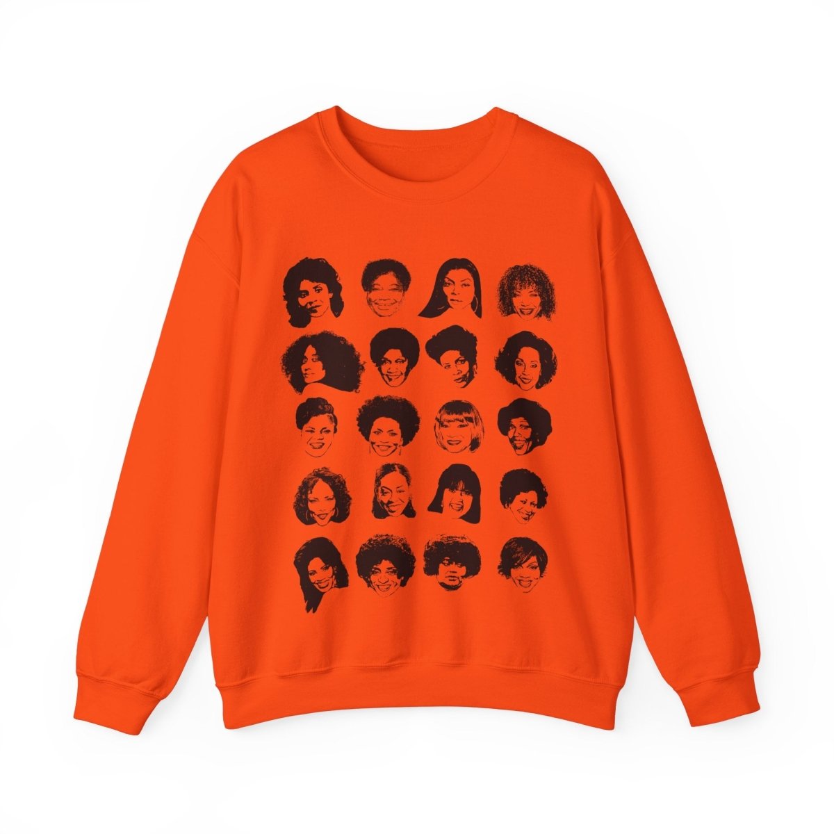 Black TV Moms Sweatshirt - Afrocentric Art by The Trini Gee