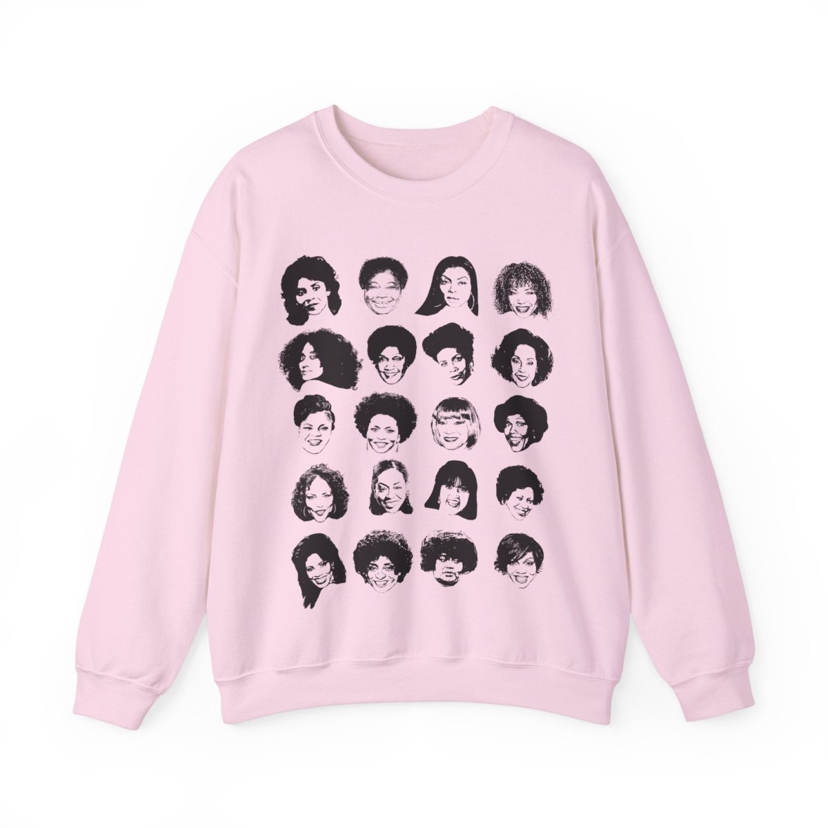 Black TV Moms Sweatshirt - Afrocentric Art by The Trini Gee