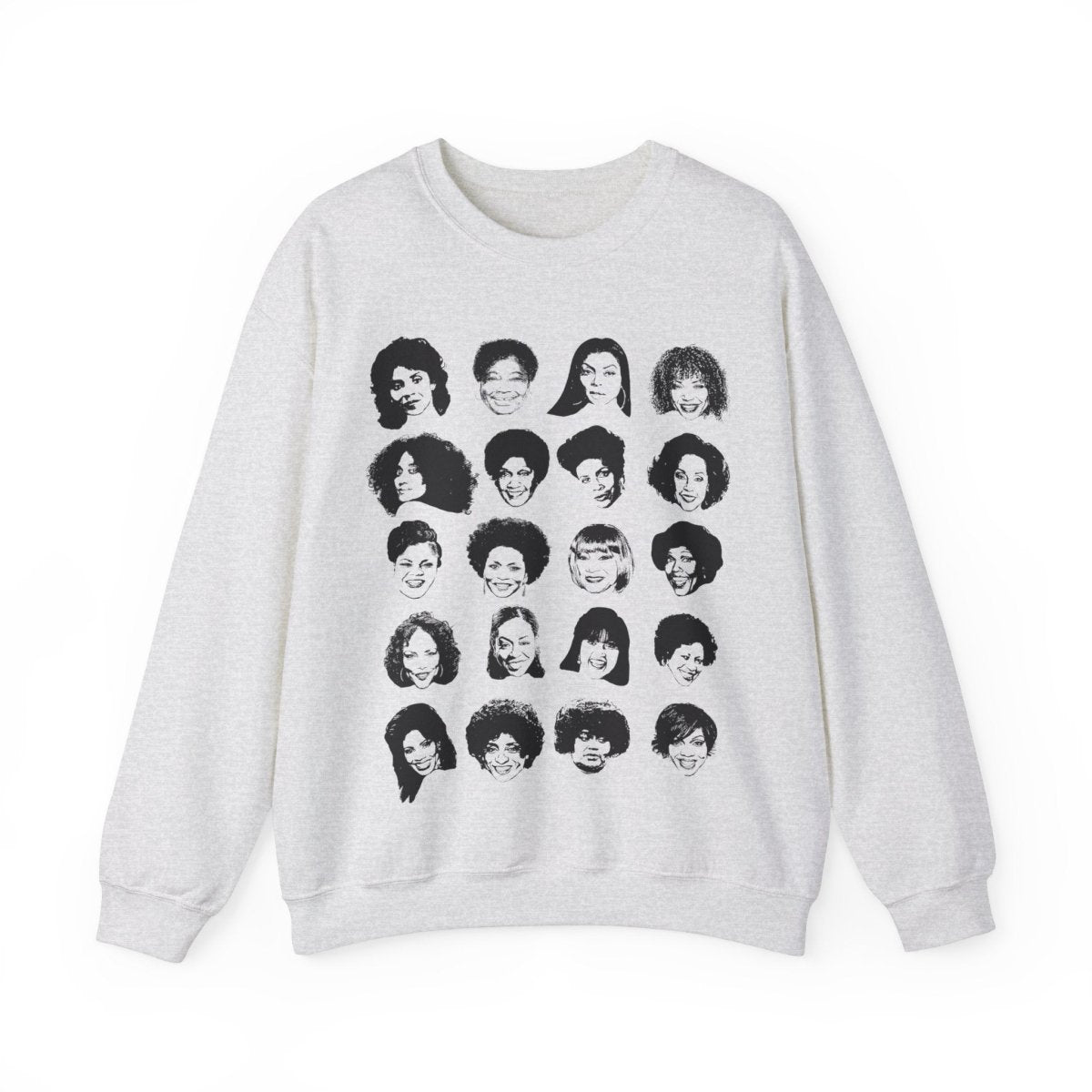 Black TV Moms Sweatshirt - Afrocentric Art by The Trini Gee