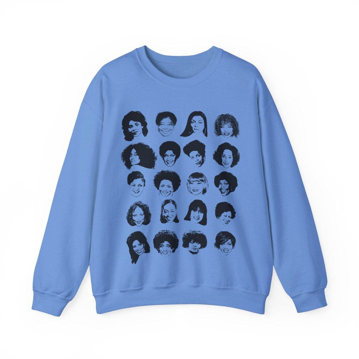 Black TV Moms Sweatshirt - Afrocentric Art by The Trini Gee