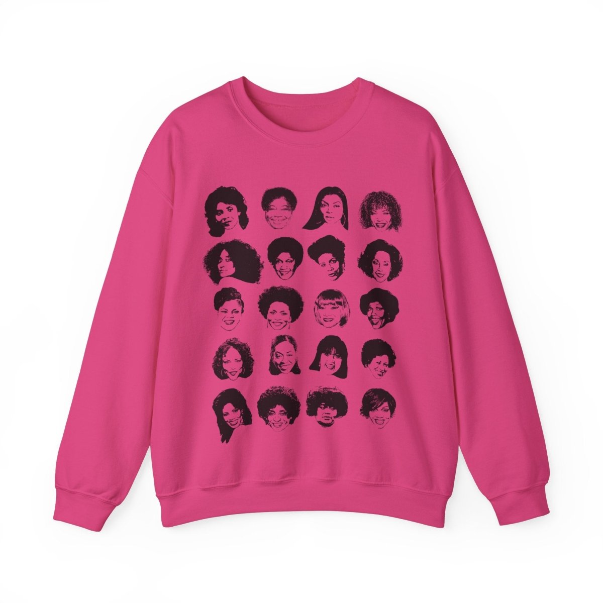 Black TV Moms Sweatshirt - Afrocentric Art by The Trini Gee