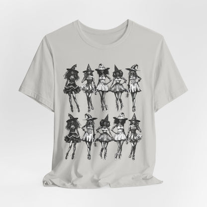 Black Witches Sketch Shirt - The Trini Gee
