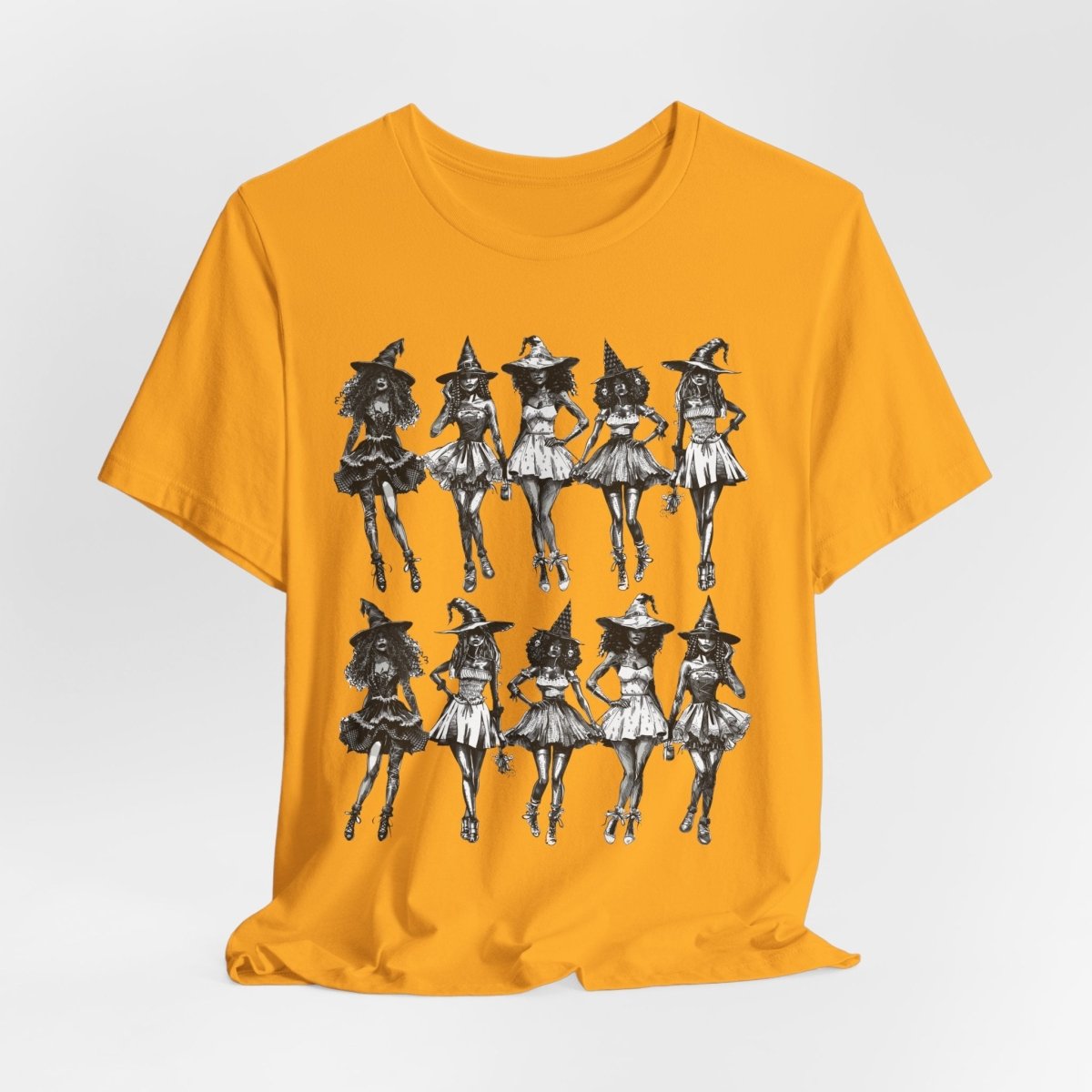 Black Witches Sketch Shirt - The Trini Gee