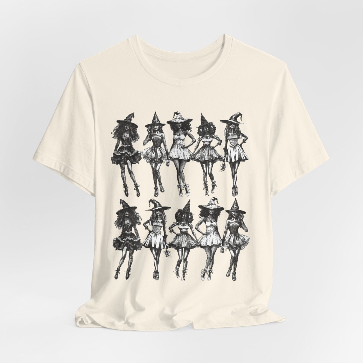 Black Witches Sketch Shirt - The Trini Gee