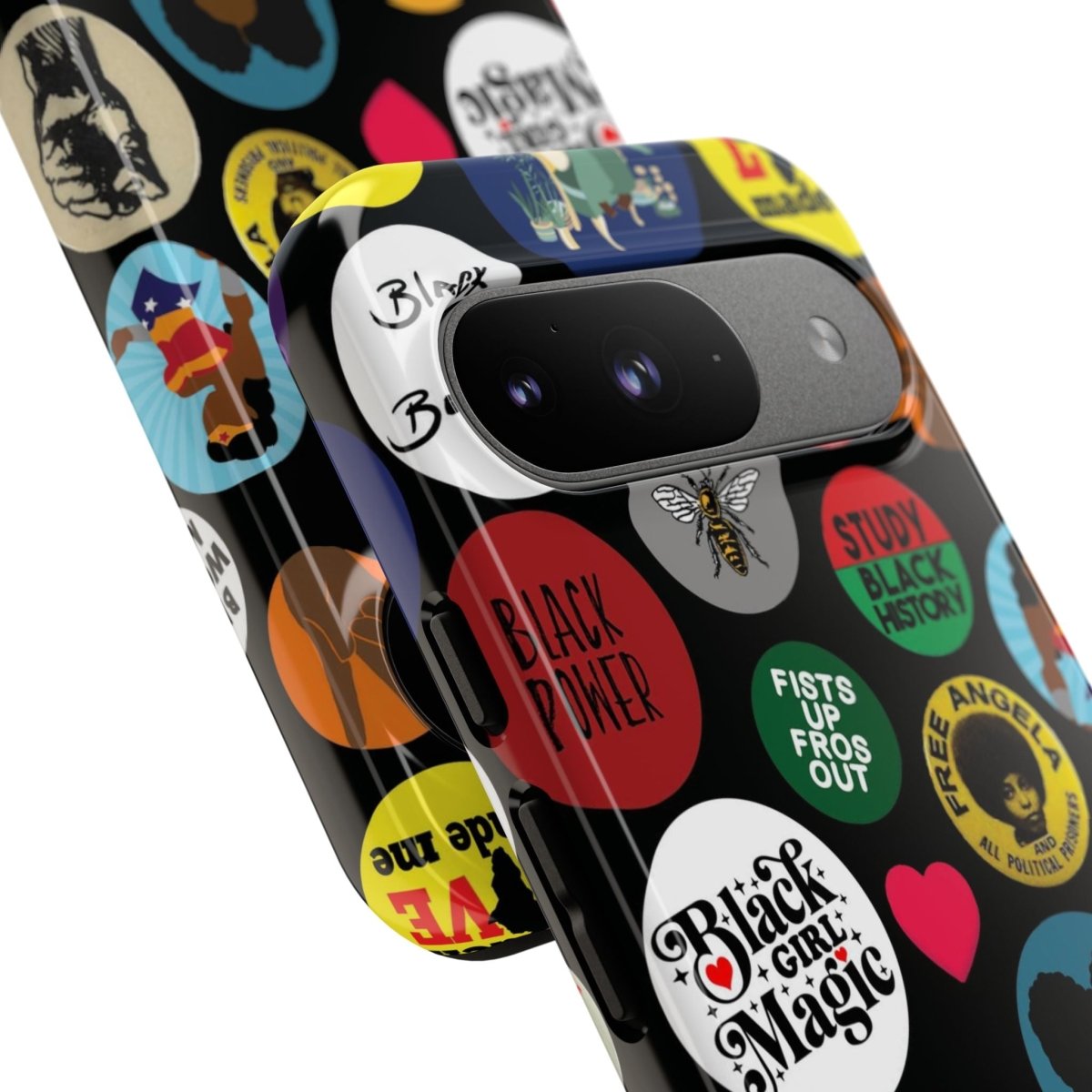 Black Woman Empowerment Phone Case - Afrocentric Art by The Trini Gee