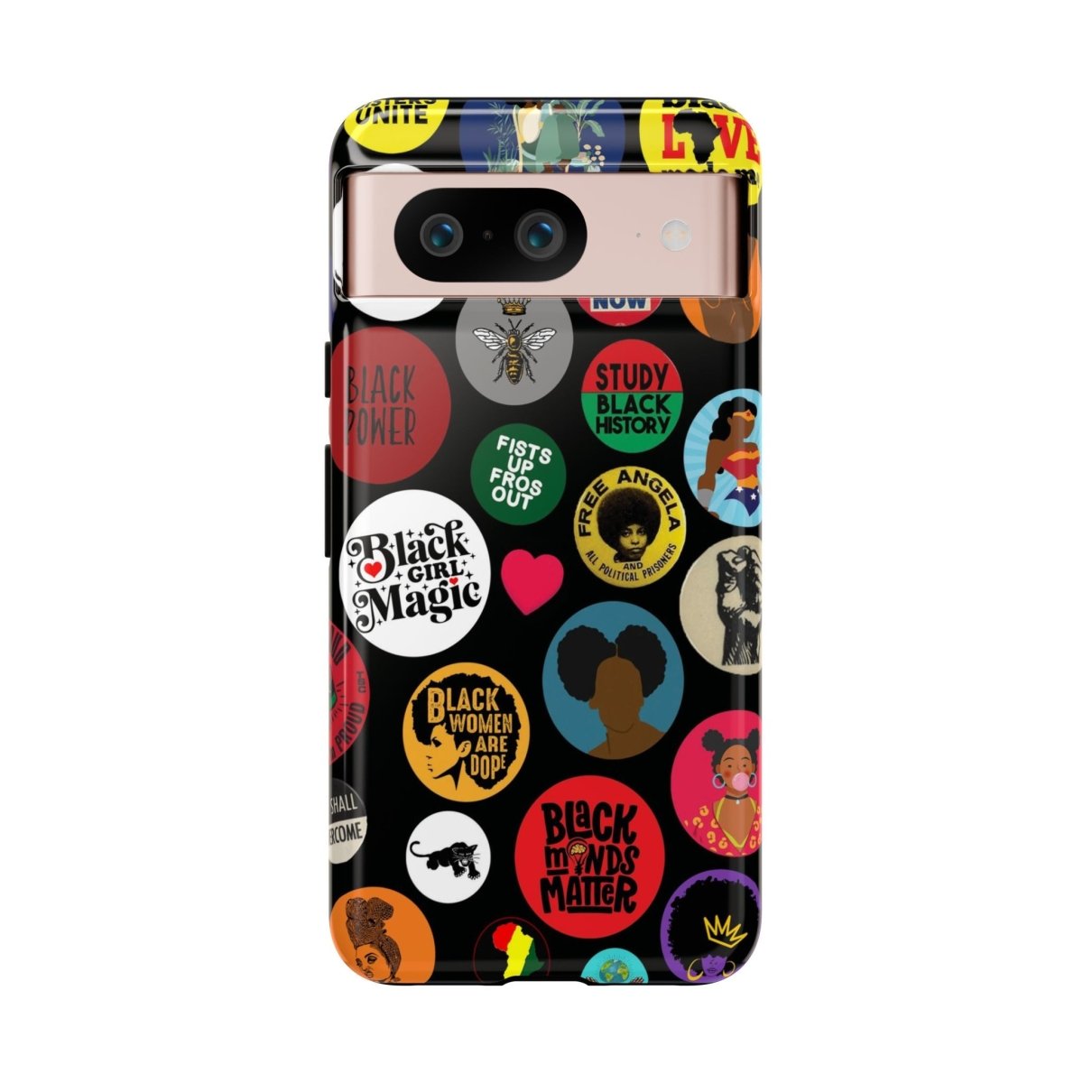 Black Woman Empowerment Phone Case - Afrocentric Art by The Trini Gee