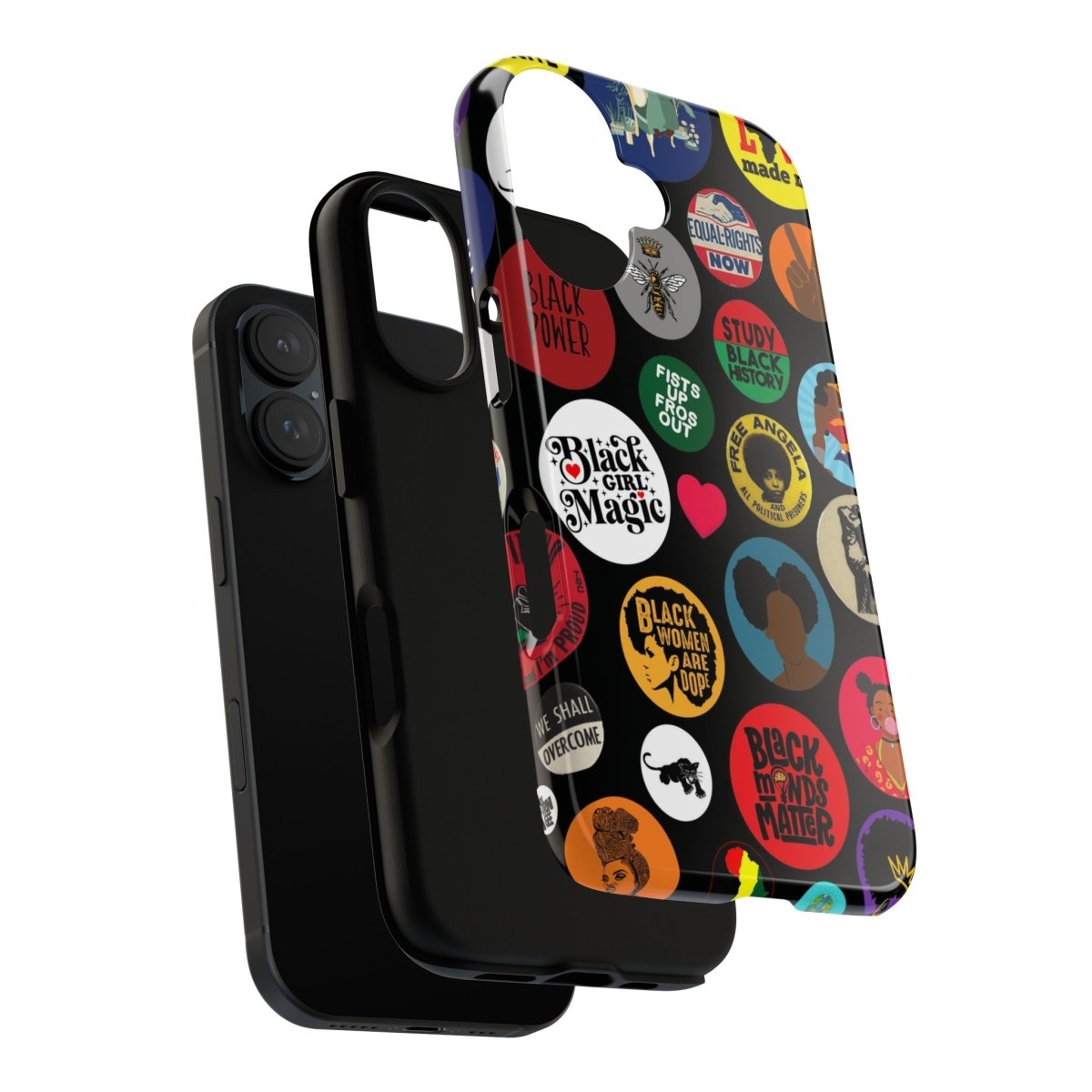 Black Woman Empowerment Phone Case - Afrocentric Art by The Trini Gee