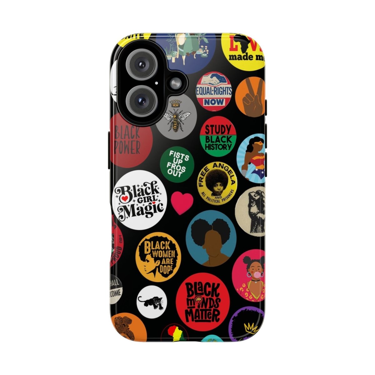 Black Woman Empowerment Phone Case - Afrocentric Art by The Trini Gee