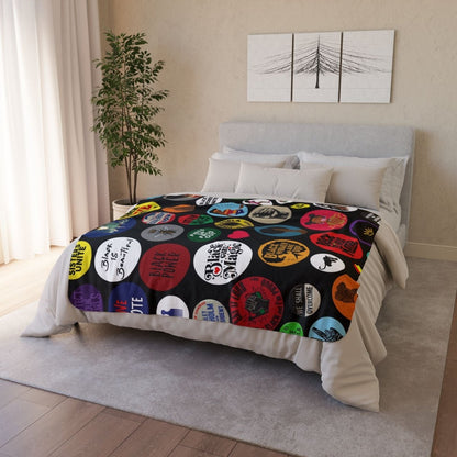 Black Woman Empowerment Sherpa Blanket - The Trini Gee