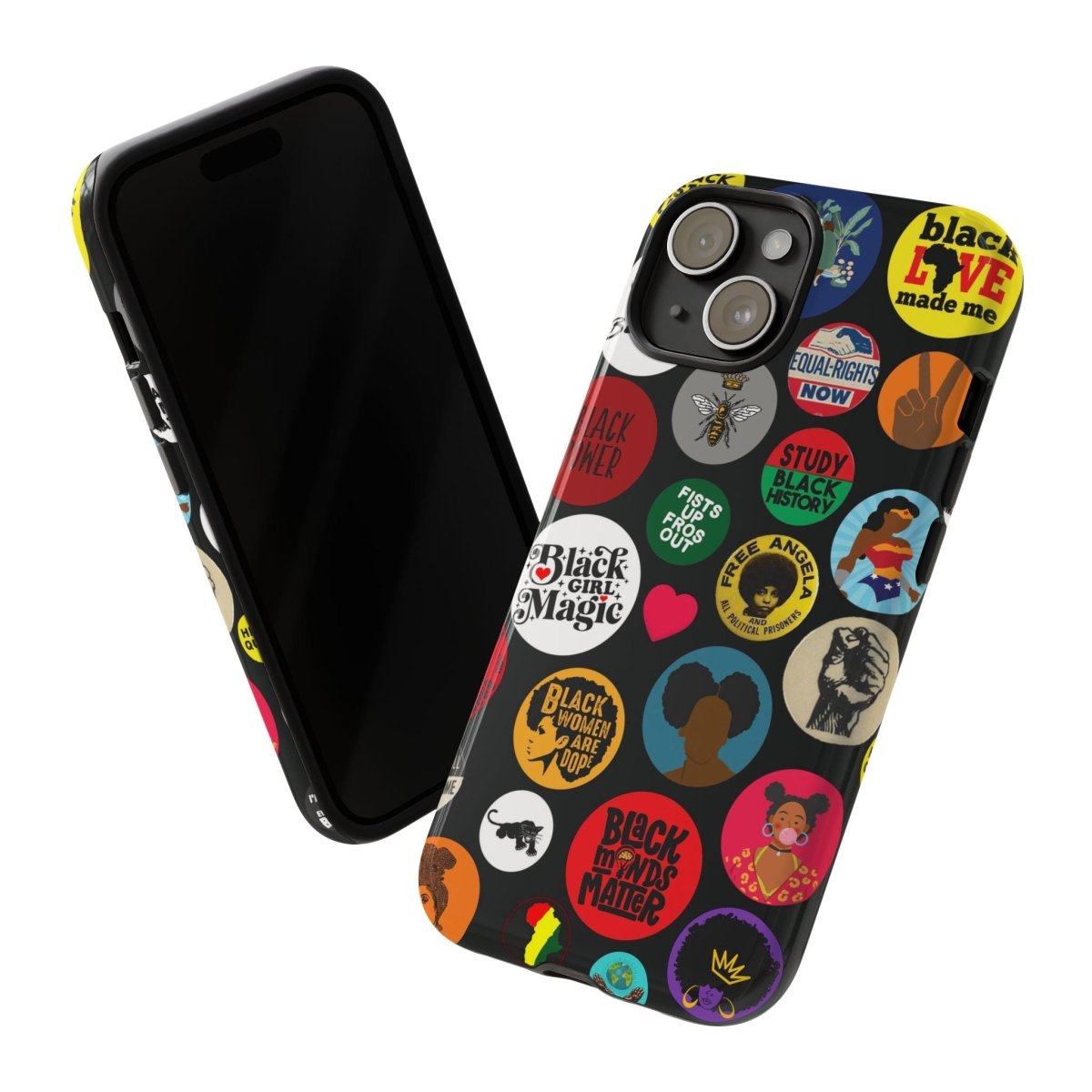 Black Woman Magic Phone Case - Afrocentric Art by The Trini Gee