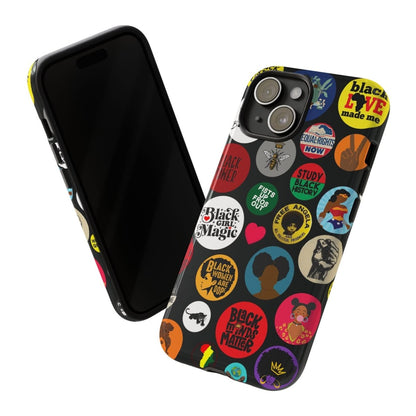 Black Woman Magic Phone Case - Afrocentric Art by The Trini Gee