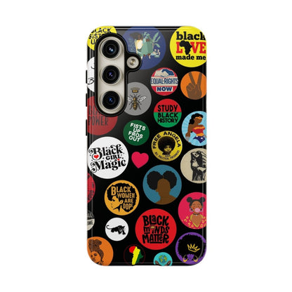 Black Woman Magic Phone Case - Afrocentric Art by The Trini Gee