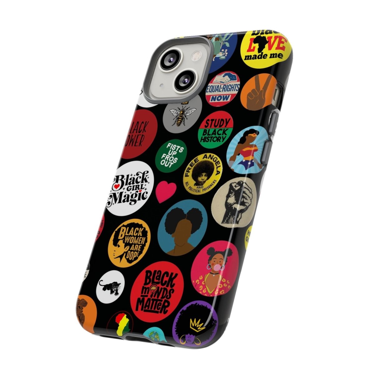 Black Woman Magic Phone Case - Afrocentric Art by The Trini Gee