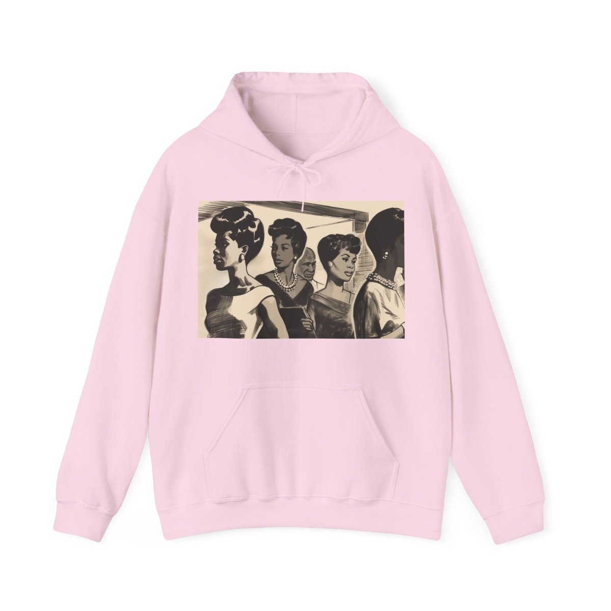 Black Women Retro Hoodie - The Trini Gee