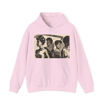 Black Women Retro Hoodie - The Trini Gee