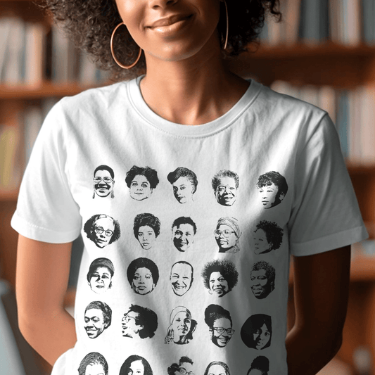 Black Women Writers Shirt - Afrocentric Art by The Trini Gee