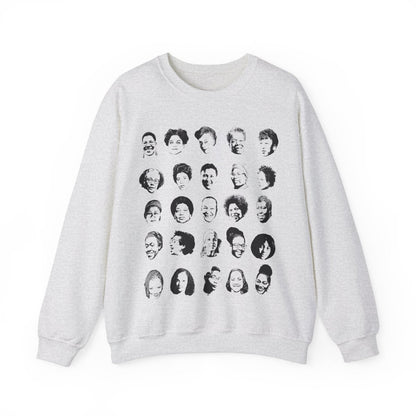 Black Women Writers Sweatshirt - Afrocentric Art by The Trini Gee