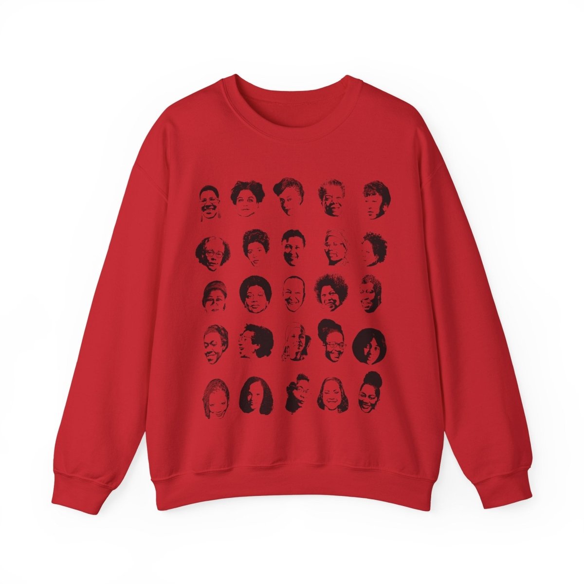 Black Women Writers Sweatshirt - Afrocentric Art by The Trini Gee