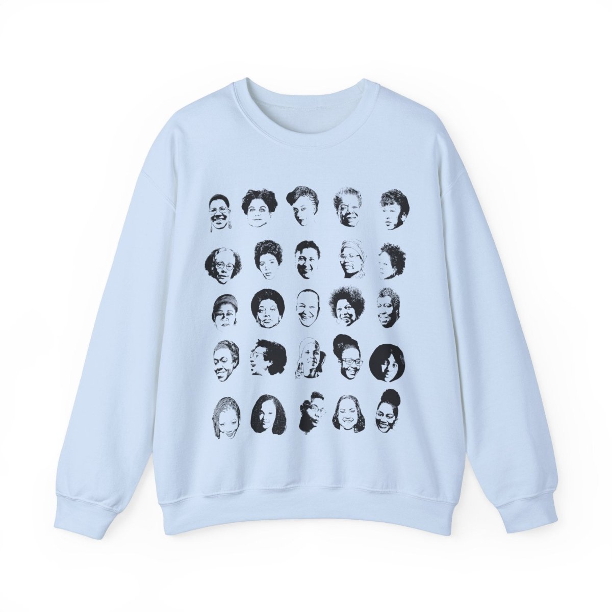 Black Women Writers Sweatshirt - Afrocentric Art by The Trini Gee