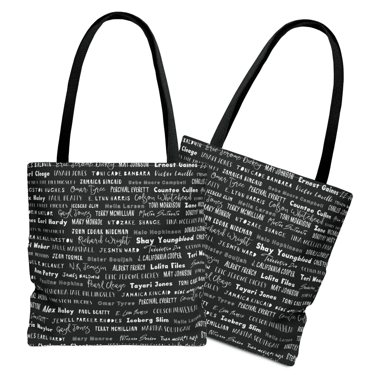 Black Writers Tote Bag - Afrocentric Art by The Trini Gee