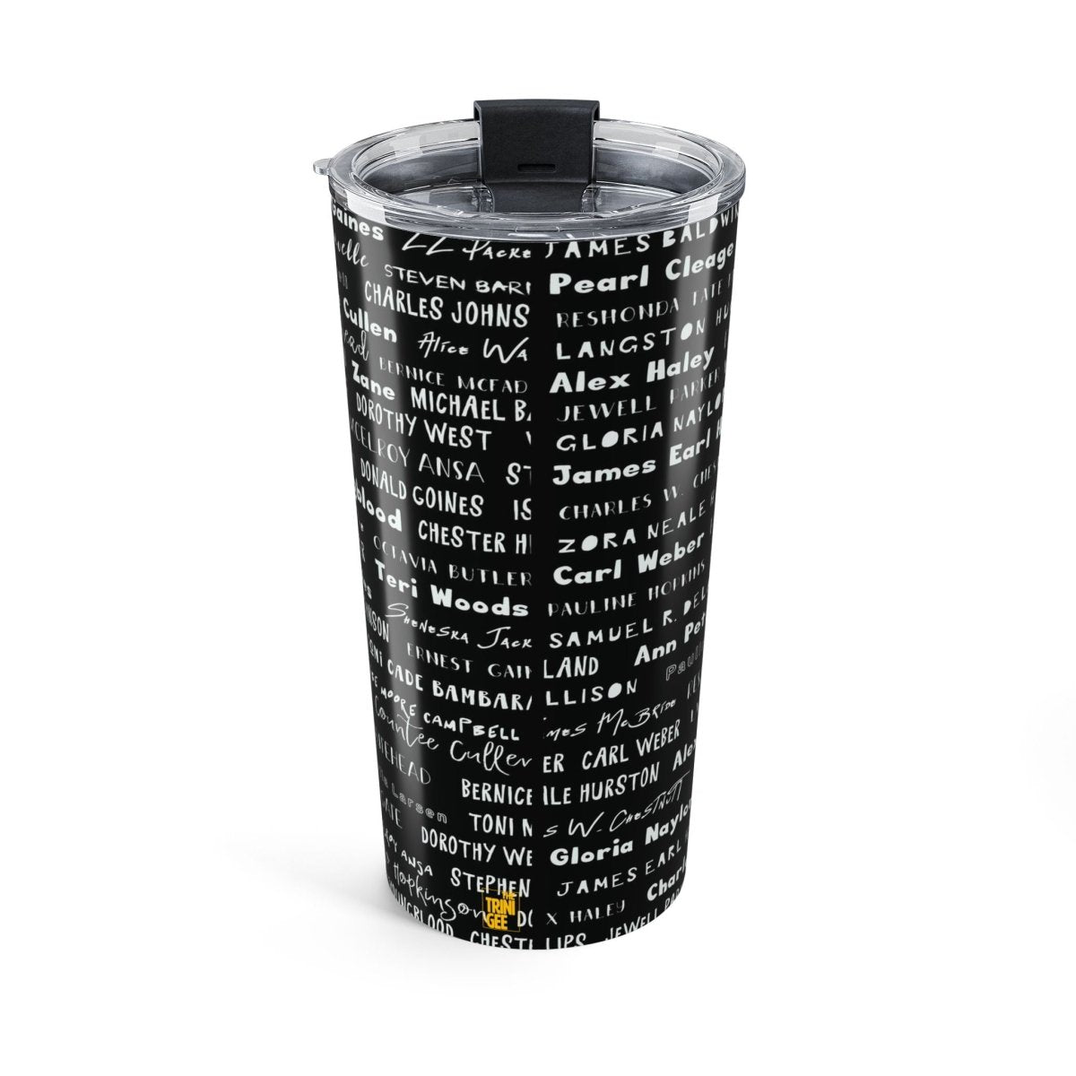 Black Writers Tumbler - Afrocentric Art by The Trini Gee