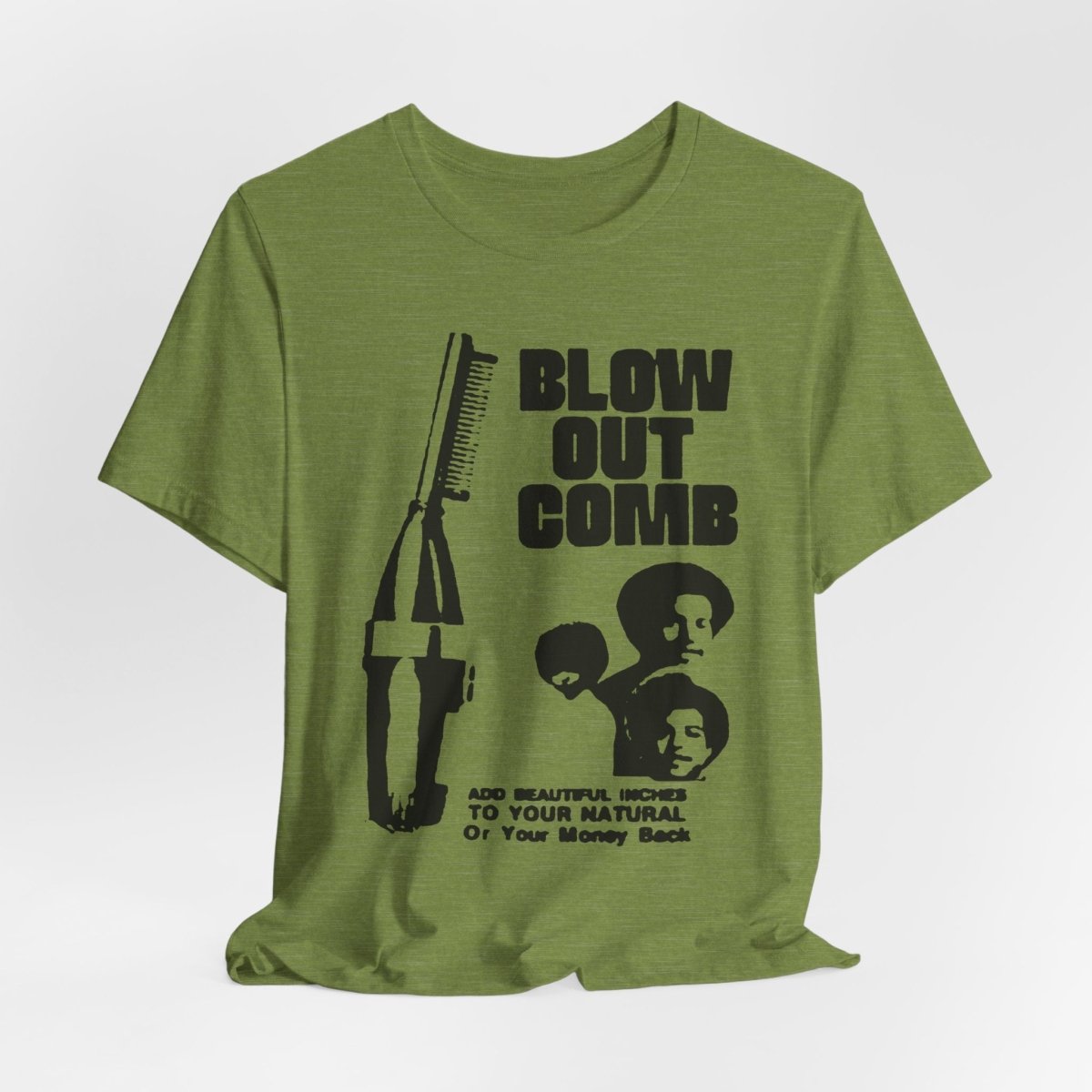 Blow Out Comb Shirt - Afrocentric Art by The Trini Gee