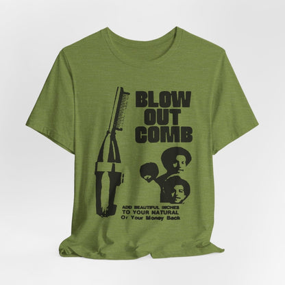 Blow Out Comb Shirt - Afrocentric Art by The Trini Gee