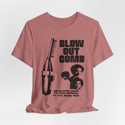 Blow Out Comb Shirt - Afrocentric Art by The Trini Gee