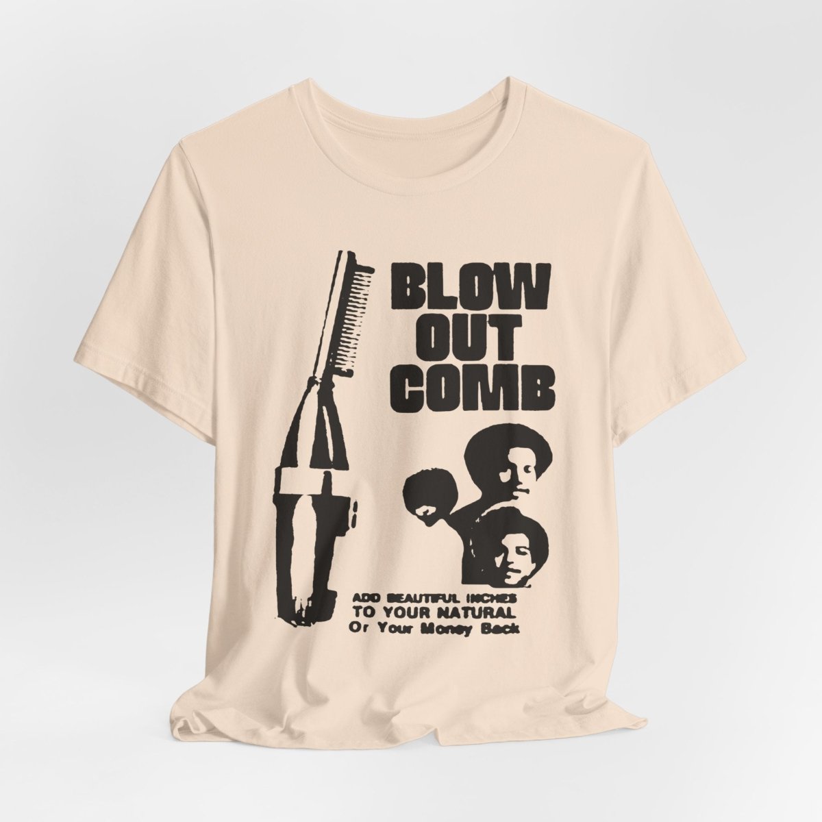Blow Out Comb Shirt - Afrocentric Art by The Trini Gee